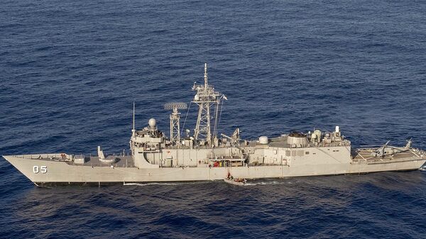 HMAS Melbourne, fragata australiana de clase Adelaide - Sputnik Mundo