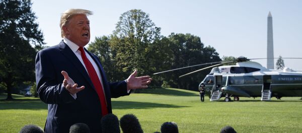 Donald Trump, presidente de EEUU - Sputnik Mundo