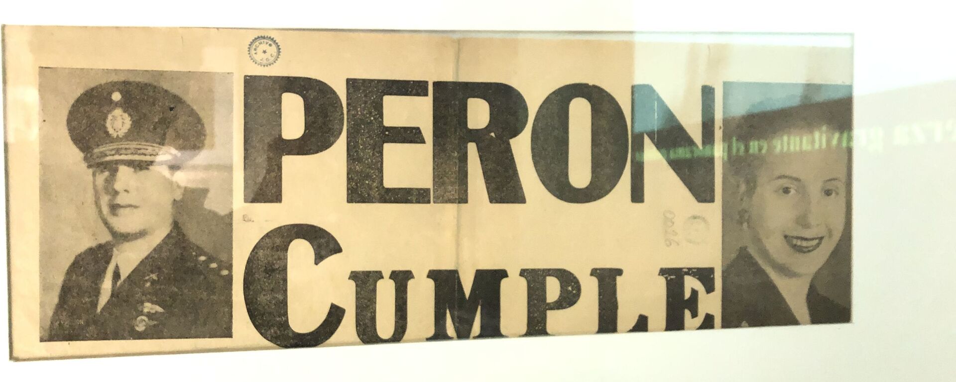 Juan Domingo Perón y Eva Perón en la prensa de la época, Museo Evita en Buenos Aires - Sputnik Mundo, 1920, 10.11.2021