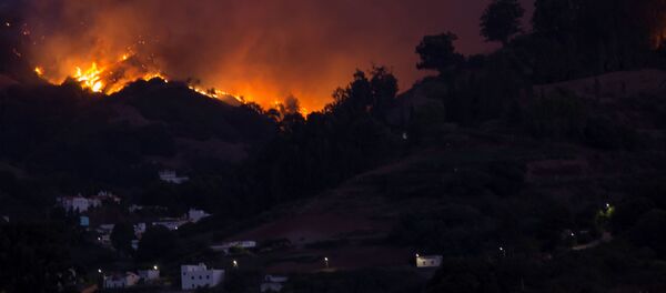 Incendio en Gran Canaria (Archivo) - Sputnik Mundo