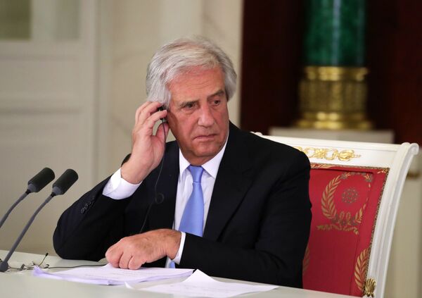 Tabaré Vázquez, el expresidente de Uruguay - Sputnik Mundo