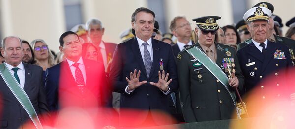 Jair Bolsonaro, presidente de Brasil - Sputnik Mundo