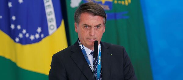 Jair Bolsonaro, presidente de Brasil - Sputnik Mundo