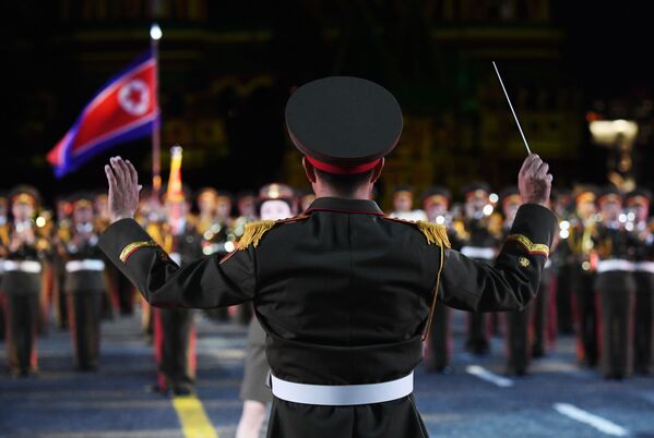 Festival de bandas militares Torre Spasskaya - Sputnik Mundo