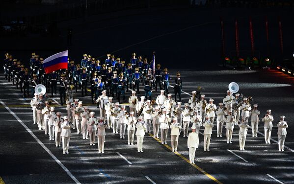 Festival de bandas militares Torre Spasskaya - Sputnik Mundo