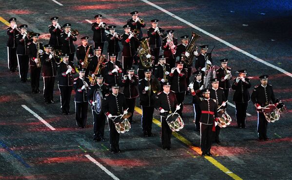 Festival de bandas militares Torre Spasskaya - Sputnik Mundo