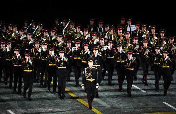 Festival de bandas militares Torre Spasskaya - Sputnik Mundo