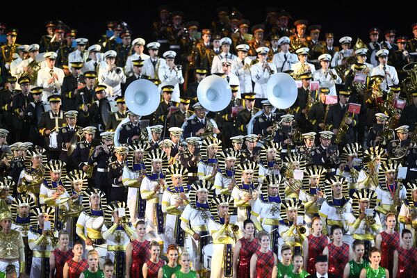 Festival de bandas militares Torre Spasskaya - Sputnik Mundo