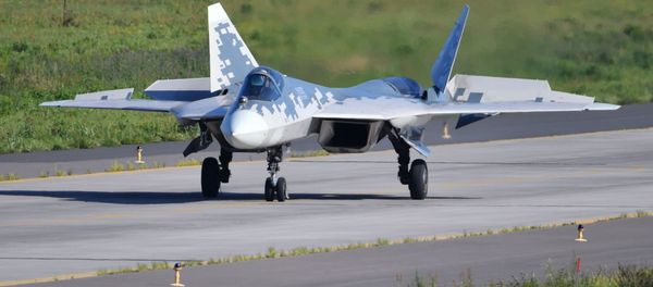 Caza ruso Su-57 Caza ruso Su-57 - Sputnik Mundo