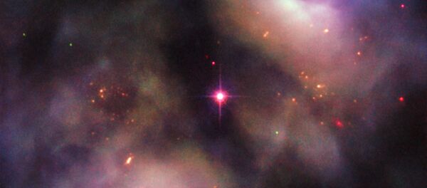 Una estrella durante el final de su ciclo de vida Una estrella durante el final de su ciclo de vida - Sputnik Mundo