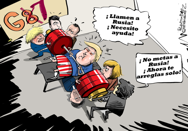 Cumbre entre Macron y Putin días antes del G7 define la ruta del esperado G8 en Miami - Sputnik Mundo