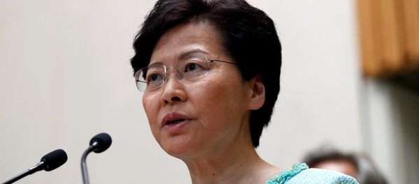 Carrie Lam, jefa del Ejecutivo de Hong Kong - Sputnik Mundo