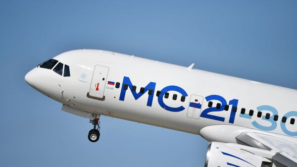 El avión ruso MC-21 - Sputnik Mundo