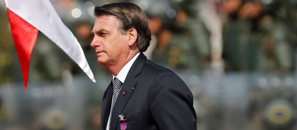El presidente brasileño, Jair Bolsonaro - Sputnik Mundo