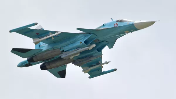 Caza ruso Su-34 - Sputnik Mundo