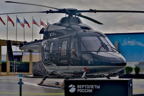 Presentan el lujoso helicóptero ruso Ansat al estilo Aurus (fotos) - Sputnik Mundo