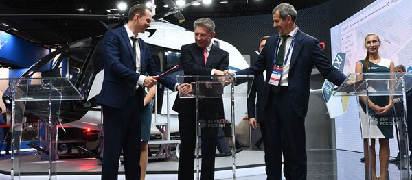 Un taxi aéreo en Moscú - Sputnik Mundo