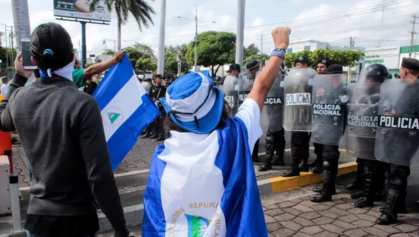 Protestas en Nicaragua - Sputnik Mundo