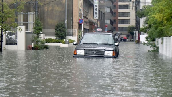 Inundaciones en Japón Inundaciones en Japón - Sputnik Mundo