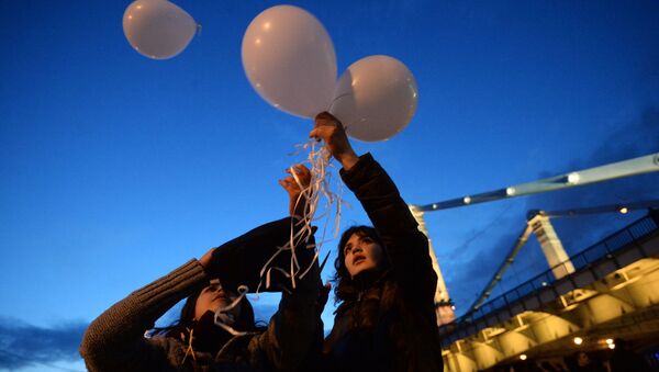 Globos blancos (archivo) - Sputnik Mundo