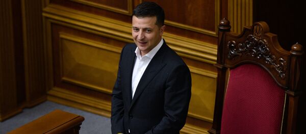 El presidente ucraniano, Volodímir Zelenski El presidente ucraniano, Volodímir Zelenski - Sputnik Mundo