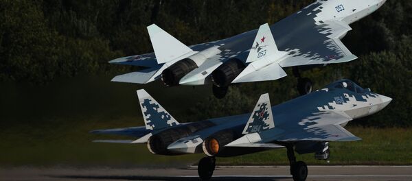 Los cazas rusos de quinta generación SU-57 - Sputnik Mundo