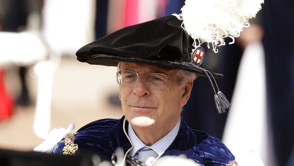 El ex primer ministro británico, John Major - Sputnik Mundo