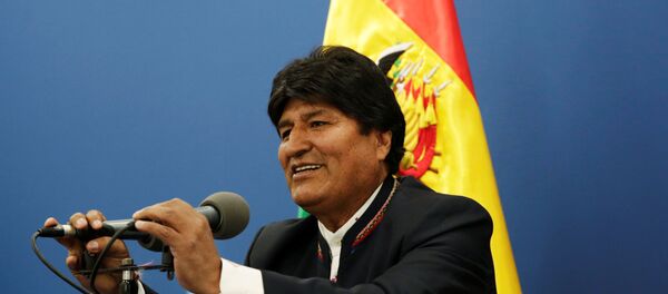 Evo Morales, presidente de Bolivia - Sputnik Mundo