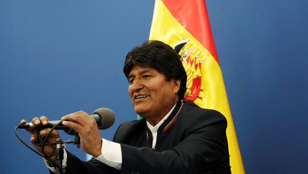 Evo Morales, presidente de Bolivia - Sputnik Mundo