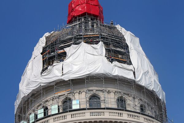Cúpula del Capitolio habanero descorre velos después de ser restaurada con ayuda de Rusia Cúpula del Capitolio habanero descorre velos después de ser restaurada con ayuda de Rusia - Sputnik Mundo