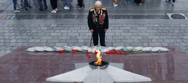 El veterano de la II Guerra Mundial (archivo) El veterano de la II Guerra Mundial (archivo) - Sputnik Mundo