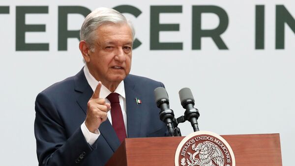 Andrés Manuel López Obrador, presidente de México - Sputnik Mundo