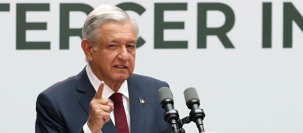 Andrés Manuel López Obrador, presidente de México - Sputnik Mundo