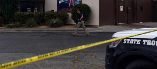 Lugar del tiroteo en Odessa, Texas - Sputnik Mundo
