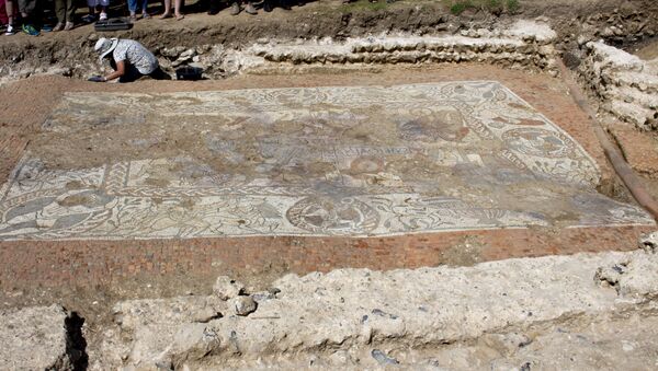 El mosaico romano de Boxford - Sputnik Mundo