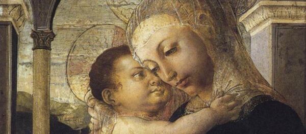 La 'Virgen de la galería', obra del Sandro Botticelli  - Sputnik Mundo