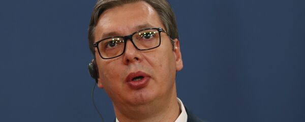 Aleksandar Vucic, presidente serbio - Sputnik Mundo