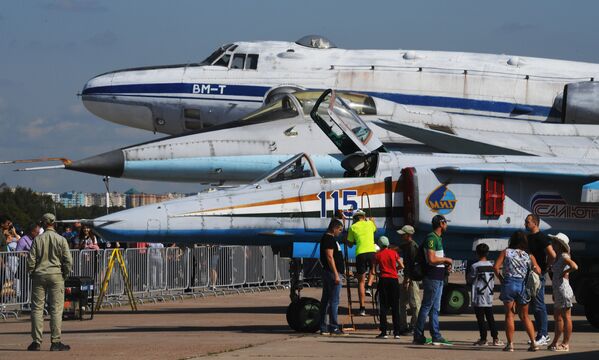 Las mejores instantáneas del salón aeroespacial MAKS 2019
Las mejores instantáneas del salón aeroespacial MAKS 2019
- Sputnik Mundo