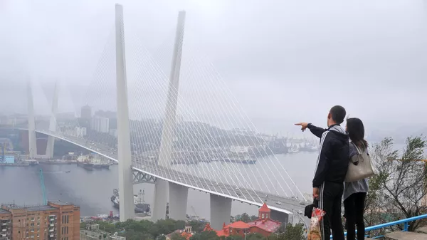 Turistas en Vladivostok, Rusia - Sputnik Mundo