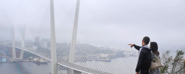 Turistas en Vladivostok, Rusia - Sputnik Mundo