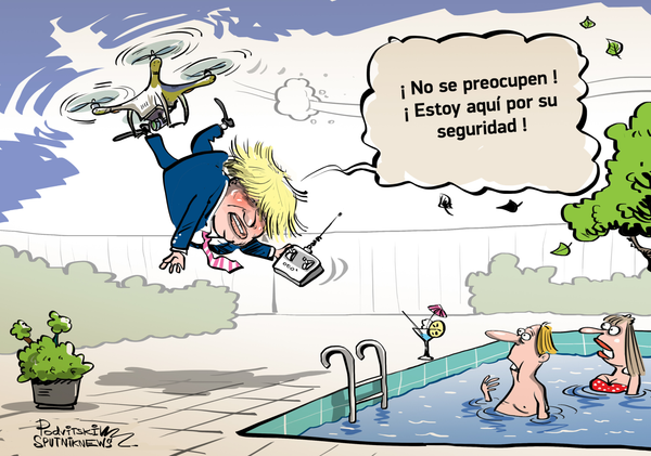 Canciller iraní: los drones británicos no contribuirán a la seguridad del golfo Pérsico - Sputnik Mundo