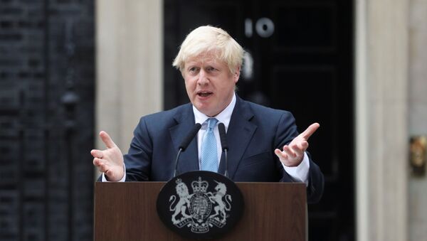 Boris Johnson, primer ministro británico - Sputnik Mundo