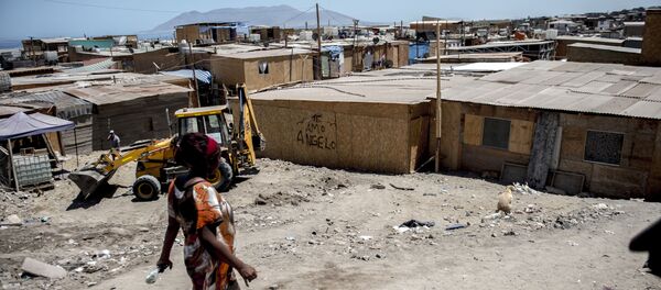 Asentamientos precarios en Chile (Archivo) Asentamientos precarios en Chile (Archivo) - Sputnik Mundo