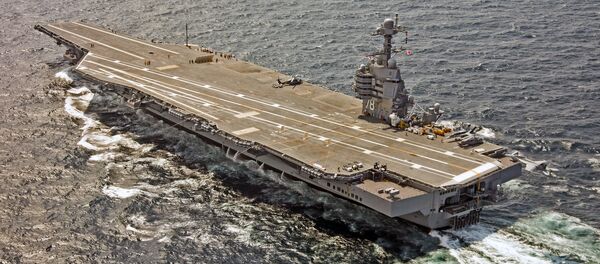 El portaviones USS Gerald R. Ford (CVN-78) de la Armada de Estados Unidos - Sputnik Mundo