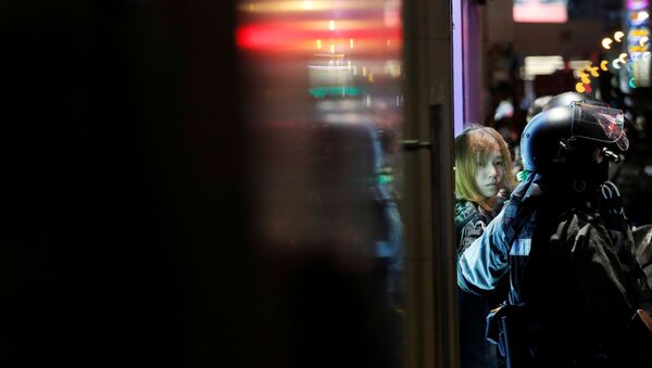 Protestas en Hong Kong - Sputnik Mundo