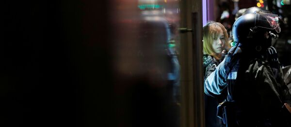 Protestas en Hong Kong Protestas en Hong Kong - Sputnik Mundo