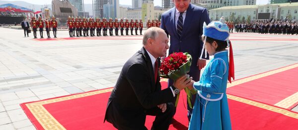 La histórica visita de Putin a Mongolia - Sputnik Mundo