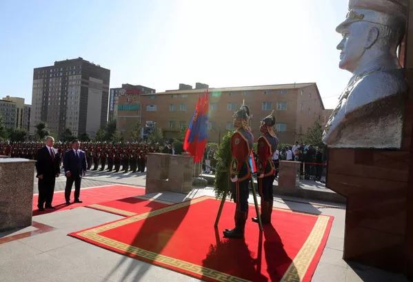 La histórica visita de Putin a Mongolia La histórica visita de Putin a Mongolia - Sputnik Mundo