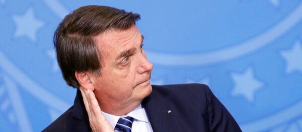Jair Bolsonaro, presidente de Brasil (archivo) - Sputnik Mundo