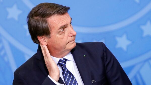 El presidente de Brasil, Jair Bolsonaro - Sputnik Mundo
